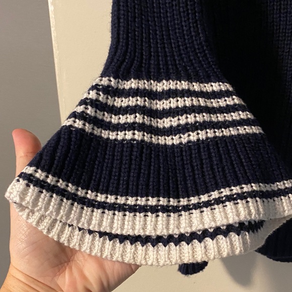 Tommy Hilfiger Navy and Red Knit Sweater - Picture 3 of 4